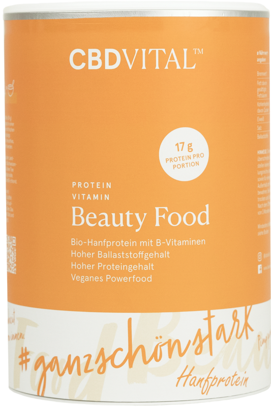 Proteinvitamin mit Bio Hanfprotein - beauty food