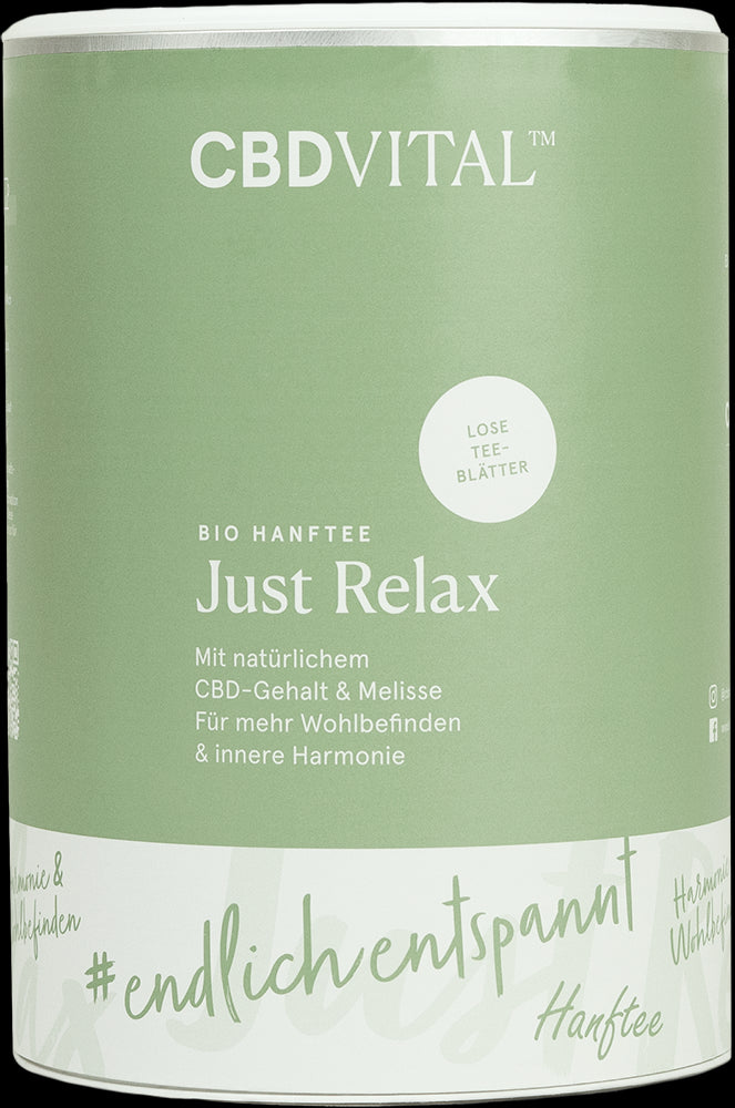 CBD Hanftee Bio - just relax - 100g