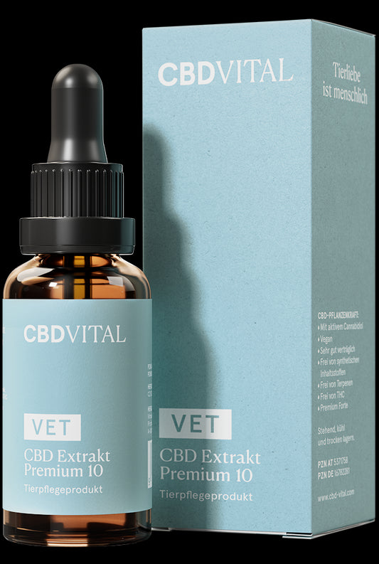 VET CBD Extrakt Premium 10% 30ml