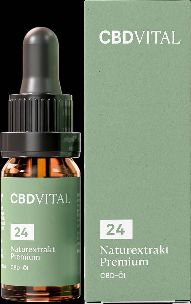 CBD Naturextrakt PREMIUM Öl 24% 10ml
